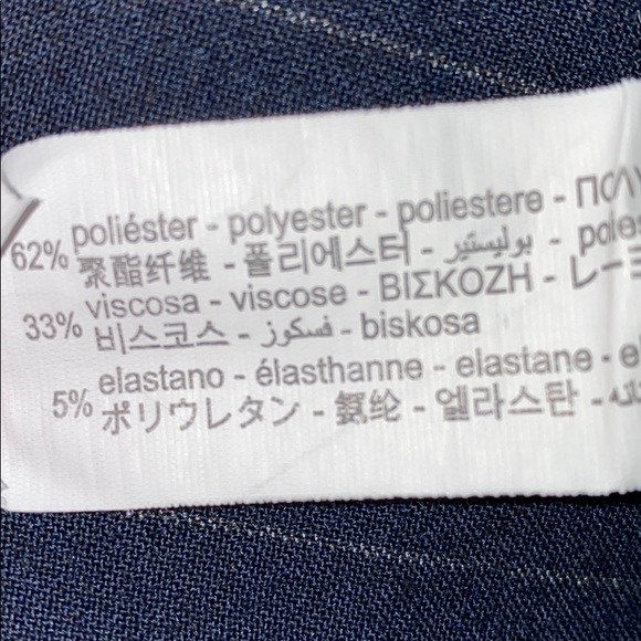 Zara Pinstripe Mini Skirt - Picture 6 of 6